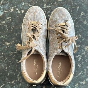 J Slides sneakers